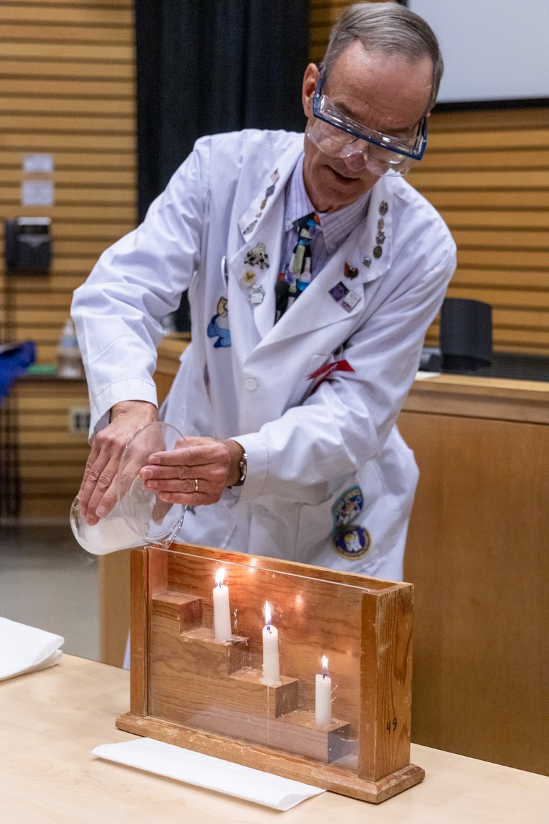 SFDCenter's tweet image. Catch the Cool Science Chemistry Magic Show with fizzing, flaming demos that unlock rocket fuel secrets! 

Starring Ron Furstenau, chemistry wizard and local legend! bit.ly/4gSwSql

#WorldSpaceWeek #ChemistryRocks #CoolScience