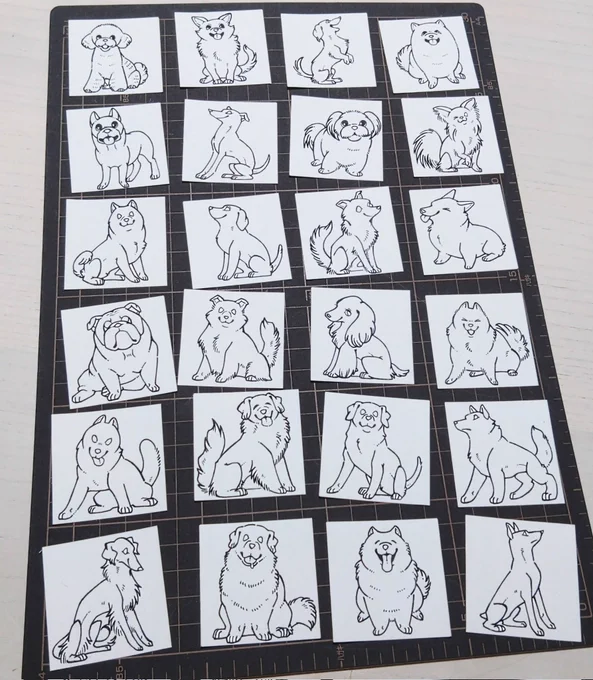 🐾ケモシール新シリーズ🐾
🐶わんこシリーズ🐶

オリジナルアレンジをして、
世界に一つだけの
「うちのこわんこシール」を作ろう🥹❤️

20XX年、販売予定─────☆
(※またもやそんな予定はない※) 