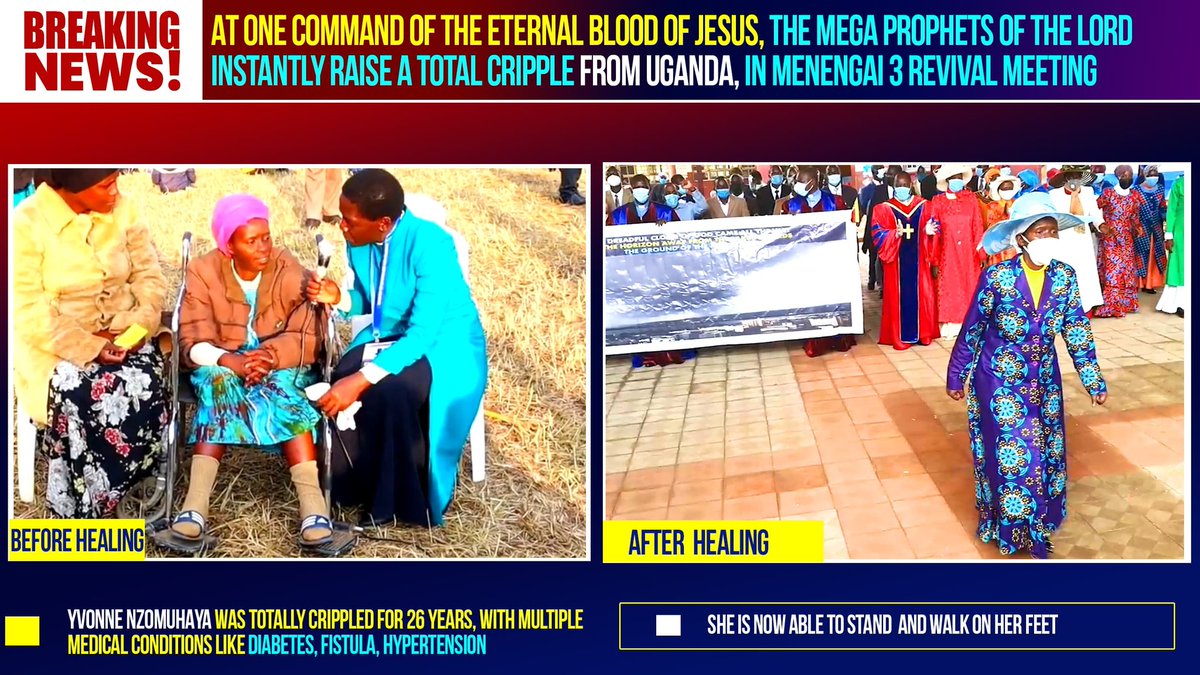 NTALEISAAC8's tweet image. The #EndTimePower is very evident at the advent of The most bibilically promised Prohet of Malachi 4:5, the cripples are walking, the blind are seeing and the endtime truth is being trumpted 

What an awesome time to live in !!