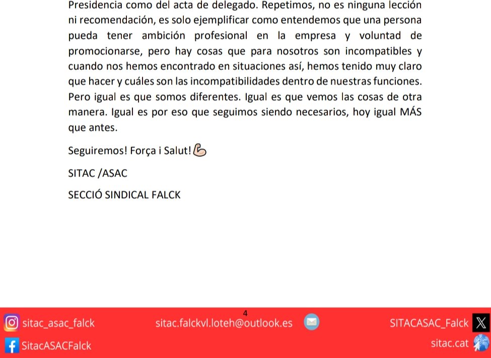 SITACASAC_Falck's tweet photo. Comunicado importante https://t.co/zC8UPAhLs2