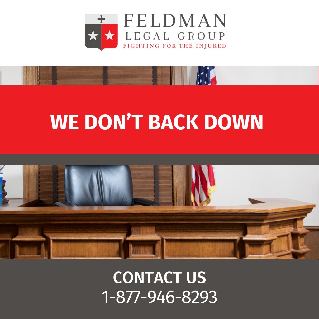 Feldman_Legal_'s tweet photo. We take on employers, insurers, and corporate defense teams with one goal: full justice for our clients. To discuss the details of your case, follow the link and fill out the form. https://t.co/bUxF5RxfO7 #FightingForTheInjured #EmploymentLaw #PersonalInjury #Florida https://t.co/ZvMgGqilOP
