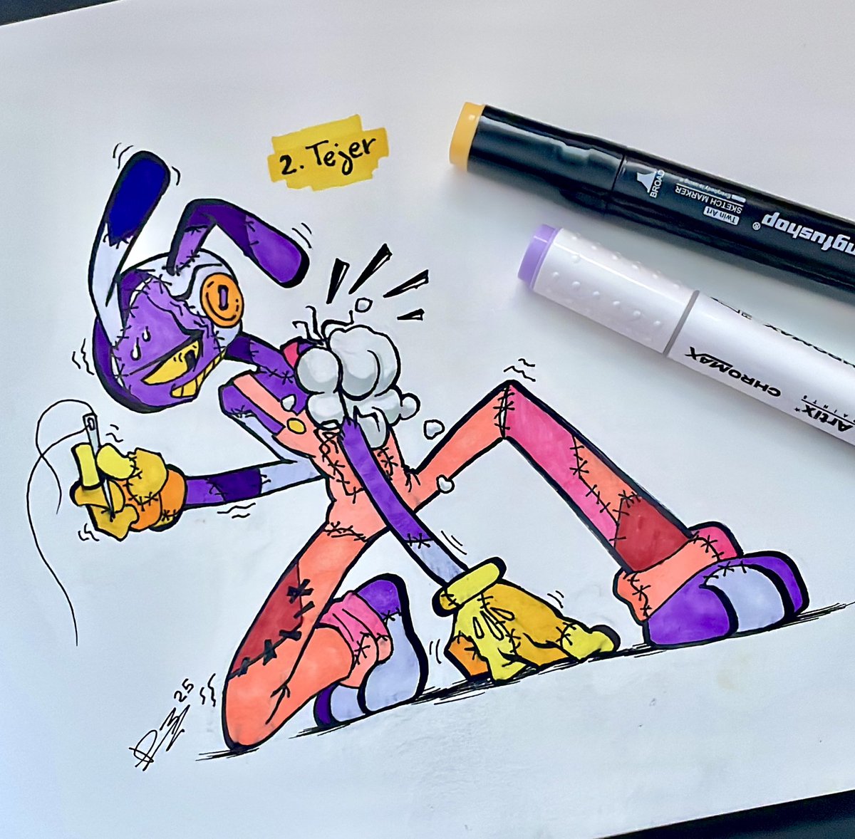 Día 1 y 2 del Inktober 2025

#inktober25 #inktober2025day1 #inktober2025day2 #jax