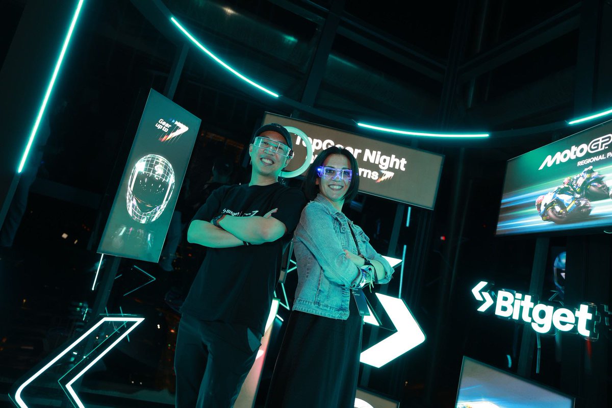 bitgetglobal's tweet image. Who said traders can’t dance? 🪩

TopGear Night: #BitgetTurns7 proved otherwise. Here&apos;s a look at what went down as we keep the celebration going after #Token2049 💃🕺🎶

#EventWithBitget #BitgetSmartAwards