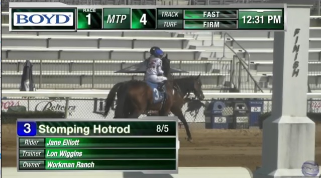 🏆Winner🏆
Congratulations to Jane Elliott <a href="/jpelliott95/">Jane Elliott</a> and Stomping Hotrod winner of the Thursday opener at Belterra Park <a href="/BelterraPark/">BelterraPark</a> for trainer Lon Wiggins‼️
Positive ride Jane, well done‼️🏇🥇👊
#winner #BelterraPark #HorseRacing #cincinnati #Ohio #Congratulations