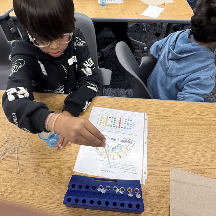 Today we kick off our "5th on 4th" with Bryant Elementary! This program is the first direct exposure our students receive with Career &amp; Technical education. Today they are learning from our own high school students in the pathways of Engineering, Medical, &amp; Agriculture!