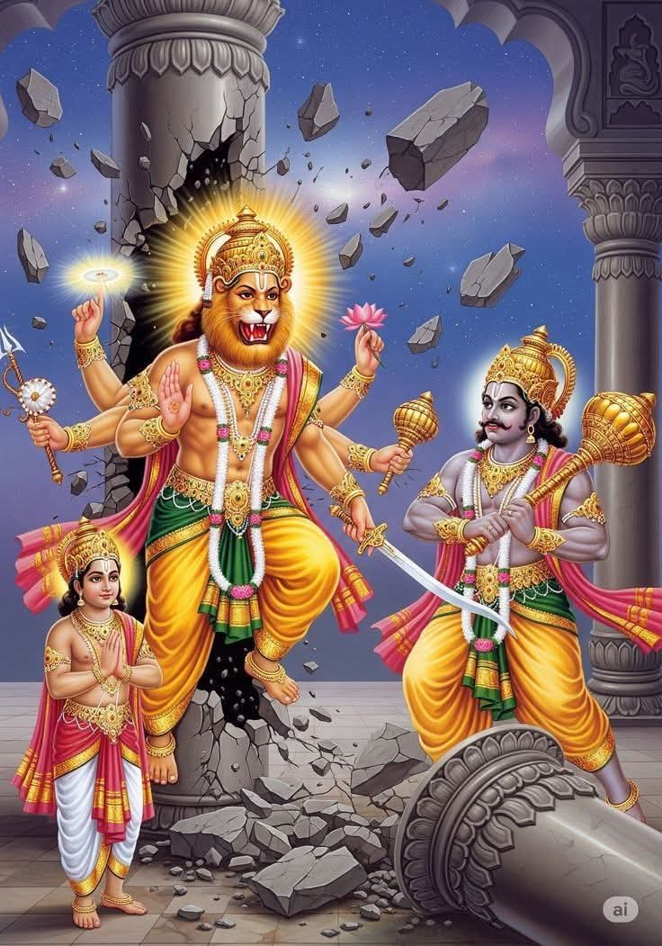 Urvi Patel (@urvi535318) on Twitter photo प्रभु नरसिंह देव।
भगवान नृसिंहदेव भगवान विष्णु के अवतार हैं, जो धर्म की रक्षा और अधर्म के नाश के लिए प्रकट हुए। उनका स्वरूप साहस, शक्ति और भक्ति का प्रतीक है। नृसिंहदेव अपने भक्तों की रक्षा करते हैं और भय, दुख तथा बाधाओं का नाश करते हैं। उनके दर्शन और स्मरण से मन में असीम शक्ति, प्रभु नरसिंह देव।
भगवान नृसिंहदेव भगवान विष्णु के अवतार हैं, जो धर्म की रक्षा और अधर्म के नाश के लिए प्रकट हुए। उनका स्वरूप साहस, शक्ति और भक्ति का प्रतीक है। नृसिंहदेव अपने भक्तों की रक्षा करते हैं और भय, दुख तथा बाधाओं का नाश करते हैं। उनके दर्शन और स्मरण से मन में असीम शक्ति,