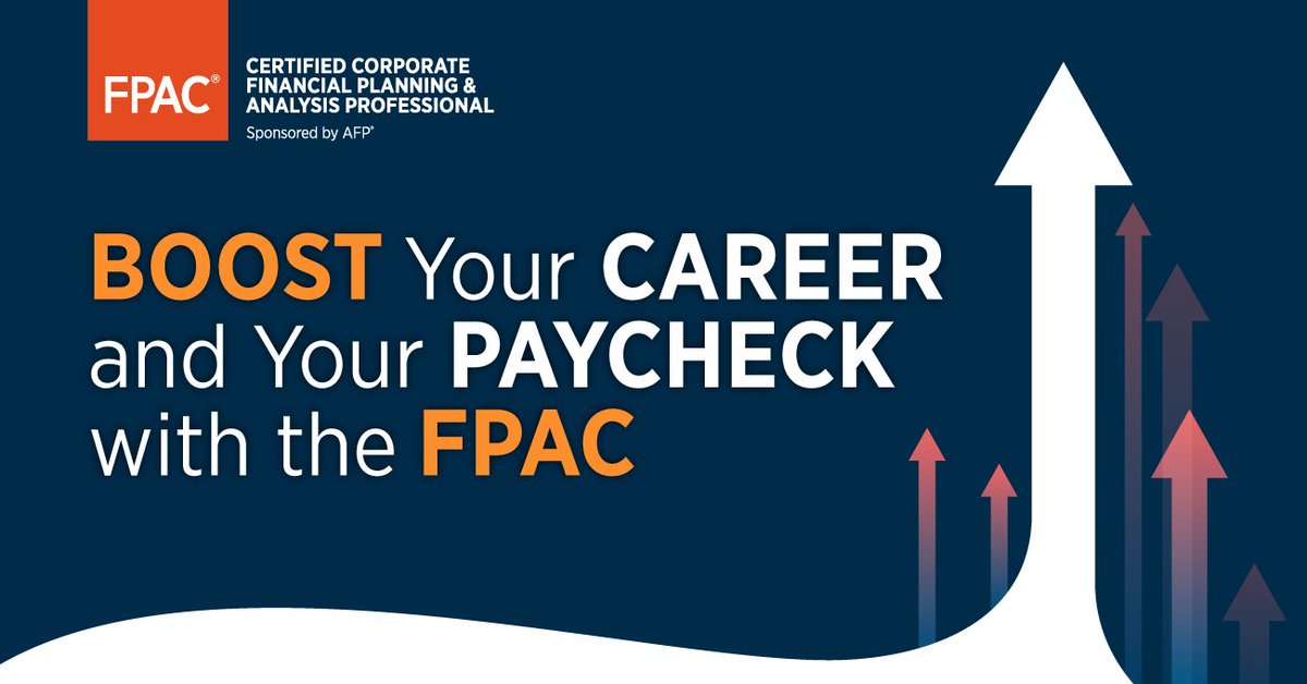AFPonline's tweet image. Looking to move your career forward and boost your paycheck? FPACs earn more, gain instant credibility and are recognized as trusted finance partners driving business strategy. See how the #FPAC can boost your earning potential: bit.ly/48hKMAp