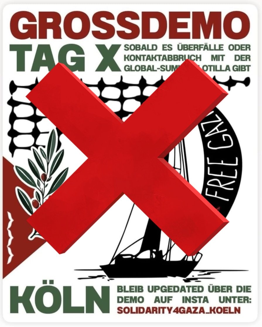 KoelnAnonymous's tweet photo. https://t.co/0AOj2zq9wt
Alle Boote, bis auf 1, abgefangen. Das Letzte ist noch weiter weg, es ist also nur eine Frage der Zeit 🤭
Und in #Köln demonstrieren gerade 70 antisemitische #Palimullen
Das Thema #TagX erinnert mich stark an #Naziszene
Noch Fragen? #Antisemitismus https://t.co/YQnZ5dXlzl