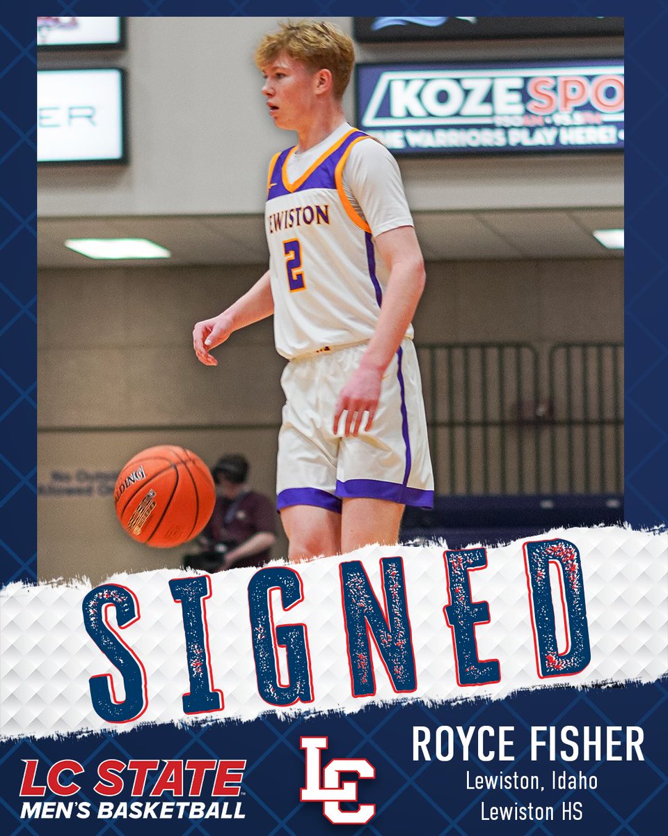 Excited to welcome hometown Lewiston High product Royce Fisher to LC State. Royce was league MVP and an all-state selection as a junior and is primed to have a great senior season for the Bengals. We can't wait for him to be a Warrior! #PackLife