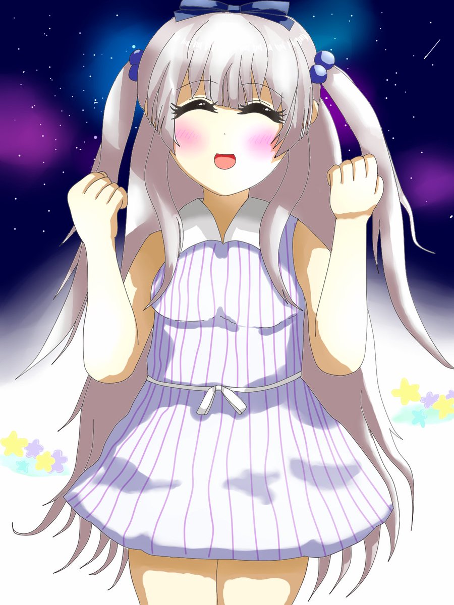 お星様を眺めていると、
ついつい時間を忘れてしまいます😌🌠
あの綺麗な星にはどんな物語が込められているのでしょうね✨🌌🌛

和錆(原作者)様が描いた、夏仕様の衣装の千斗星ちゃん可愛いな☺️💕🌟

#温泉むすめ
#万座千斗星