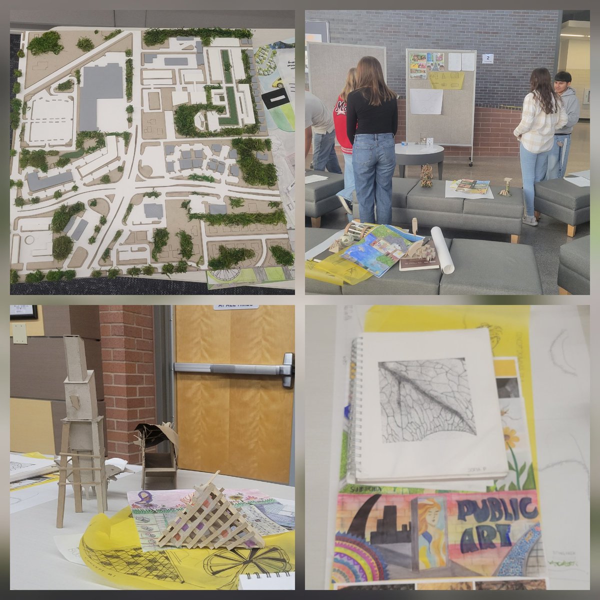 MerriamWyne's tweet photo. All levels of Architecute Ss setup to present their projects to industry professionals for real-time & real-world feedback.
#academicownership #academicconversations https://t.co/bMzERFJfum