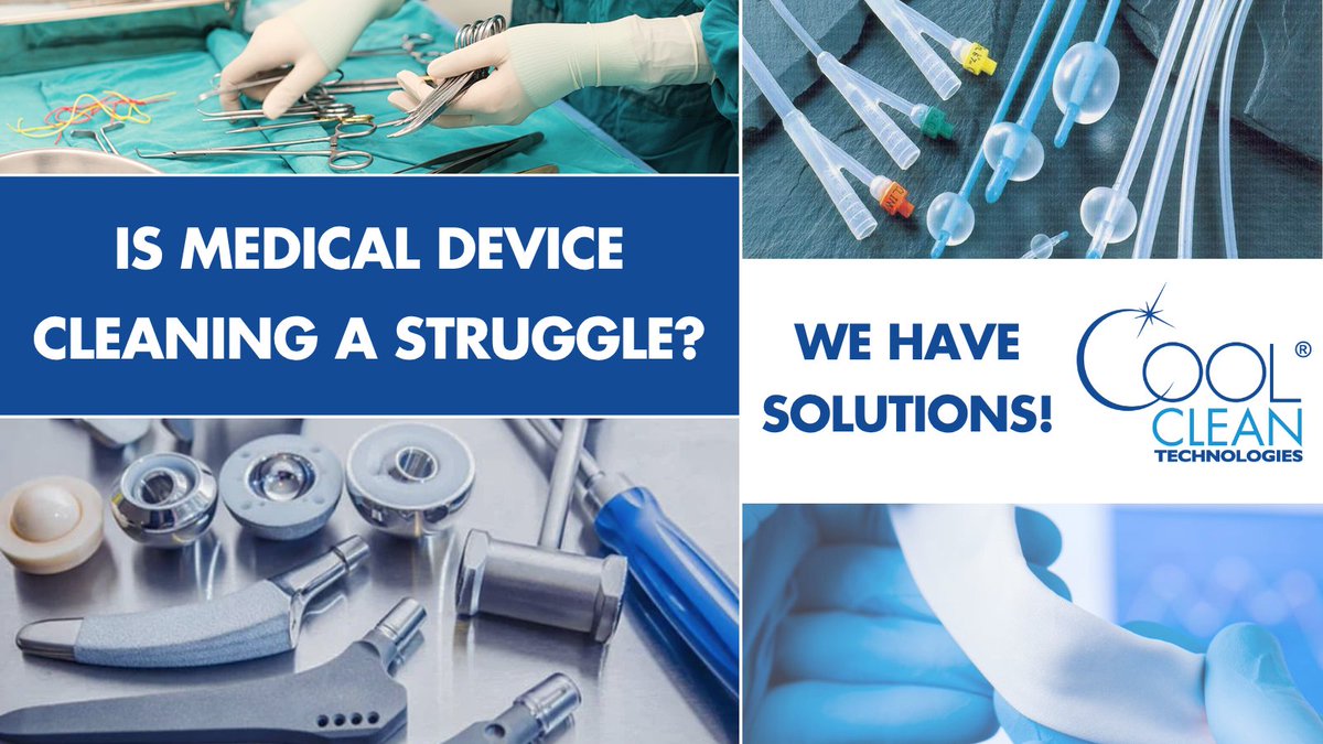 Why is Liquid CO2 Cleaning the latest innovation sweeping MedTech?
LCO2 systems are a multi-solution technology engineered to clean, disinfect, and sterilize, meeting high standards for medical devices.
✅No Water
✅No Hazardous Waste
✅No Problems
coolclean.com/industries/med…

#co2