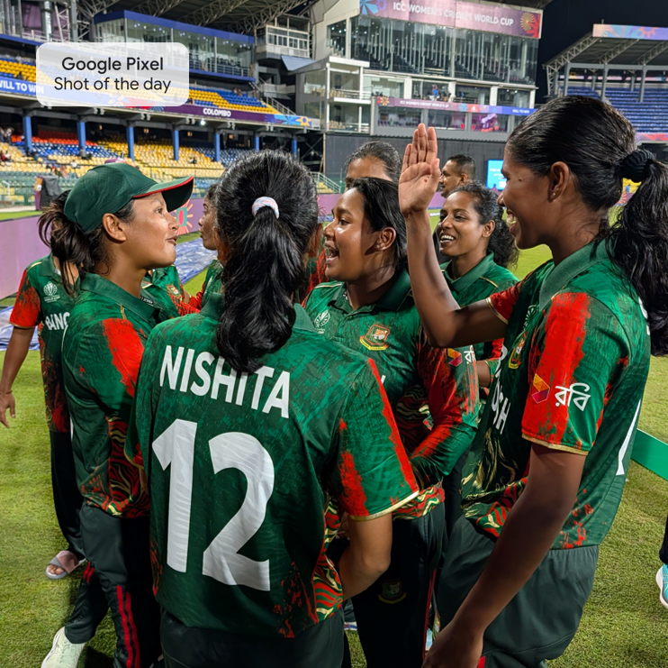 𝘛𝘩𝘢𝘵 𝘸𝘪𝘯𝘯𝘪𝘯𝘨 𝘧𝘦𝘦𝘭𝘪𝘯𝘨 𝘸𝘪𝘵𝘩 𝘵𝘩𝘦 𝘛𝘪𝘨𝘳𝘦𝘴𝘴𝘦𝘴 🐯 

𝘊𝘢𝘱𝘵𝘶𝘳𝘦𝘥 𝘪𝘯 𝘰𝘶𝘳 𝘎𝘰𝘰𝘨𝘭𝘦 𝘗𝘪𝘹𝘦𝘭 𝘚𝘩𝘰𝘵 𝘰𝘧 𝘵𝘩𝘦 𝘋𝘢𝘺! #CWC25