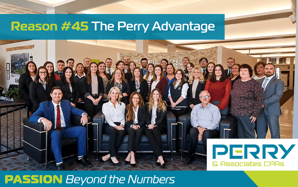 The Perry Advantage means bringing you the best of both worlds — big-firm expertise with the personalized attention of small firm service. Our team is committed to delivering solutions that help you #succeed.

Learn more about what sets us apart:
perrycpas.com/why-perry/perr…
#cpas