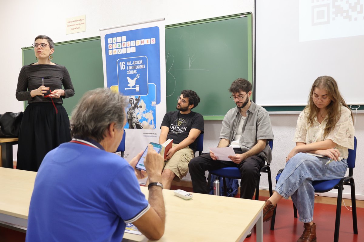 UmuODSesiones's tweet image. PELÍCULA + CINEFÓRUM | 🟦#ODS16 'Paz, justicia e instituciones sólidas' en la @UMU.

➡️📘Arrancamos la programación de octubre en @LetrasUMU con 'Colonización: ¿barbarie o civilización?'.

🙏 Organiza: Ana Díaz Serrano, profesora. 

ℹ️Agenda del mes en odsesiones.um.es