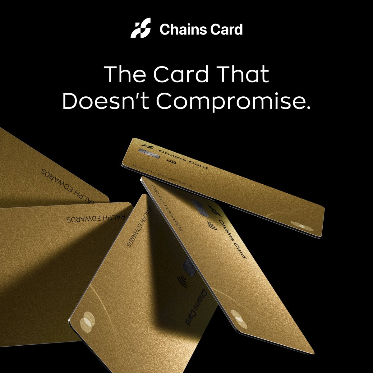 Tap. Pay. Own it.
With ChainsCard.io