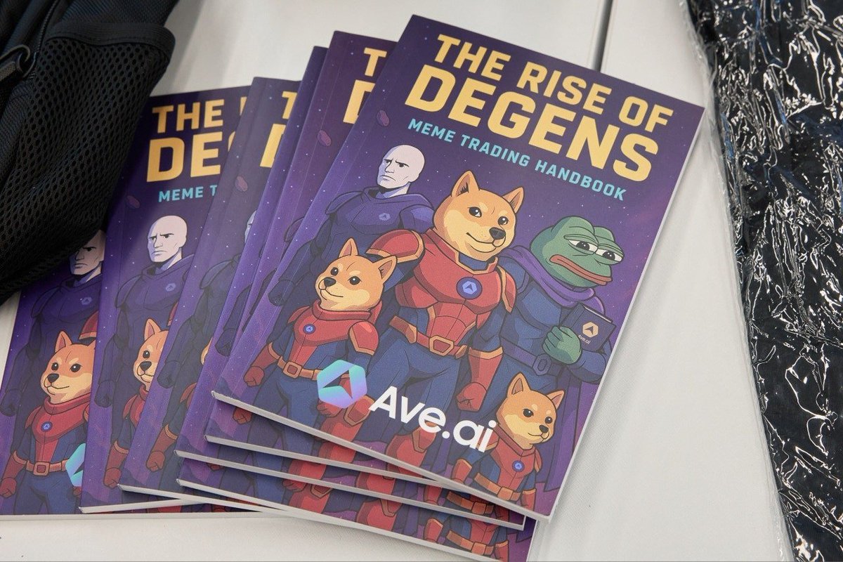 I’ve been to a LOT of crypto events — and nothing gets more attention than the Ave.ai Meme Coin Trading Handbook
.

It’s not a souvenir. It’s a blueprint:
🚀 Learn how top degens track Smart Money
📊 Master the meme coin lifecycle