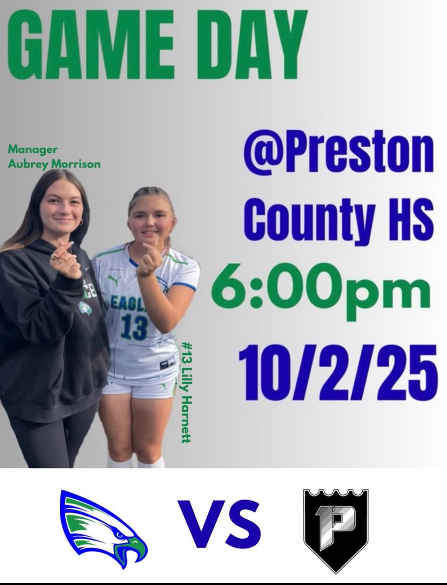 RCBWSoccer's tweet photo. Let’s go Lady Eagles! https://t.co/m7R0olFOvF