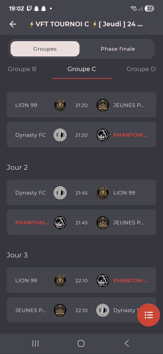 🔥 La compo est prête !
Voici notre équipe pour les matchs de ce soir au tournoi 🏆

📺 Rendez-vous en live sur **Twitch** à 21h 👉twitch.tv/hisokaaoff?sr=a #EAFC26 #clubpro #tournoi