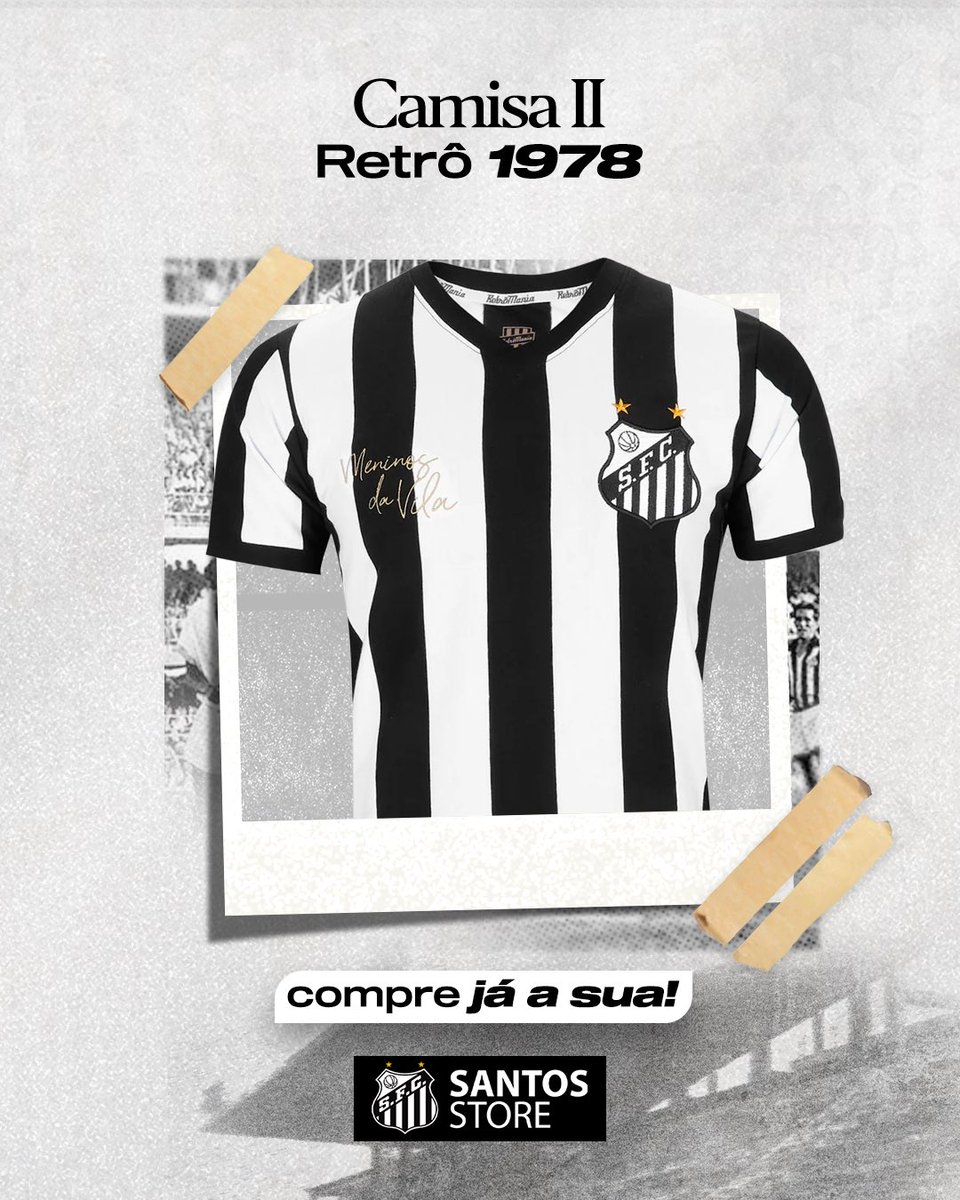 A Camisa Retrô que atravessa gerações! 👉 Compre a sua agora na