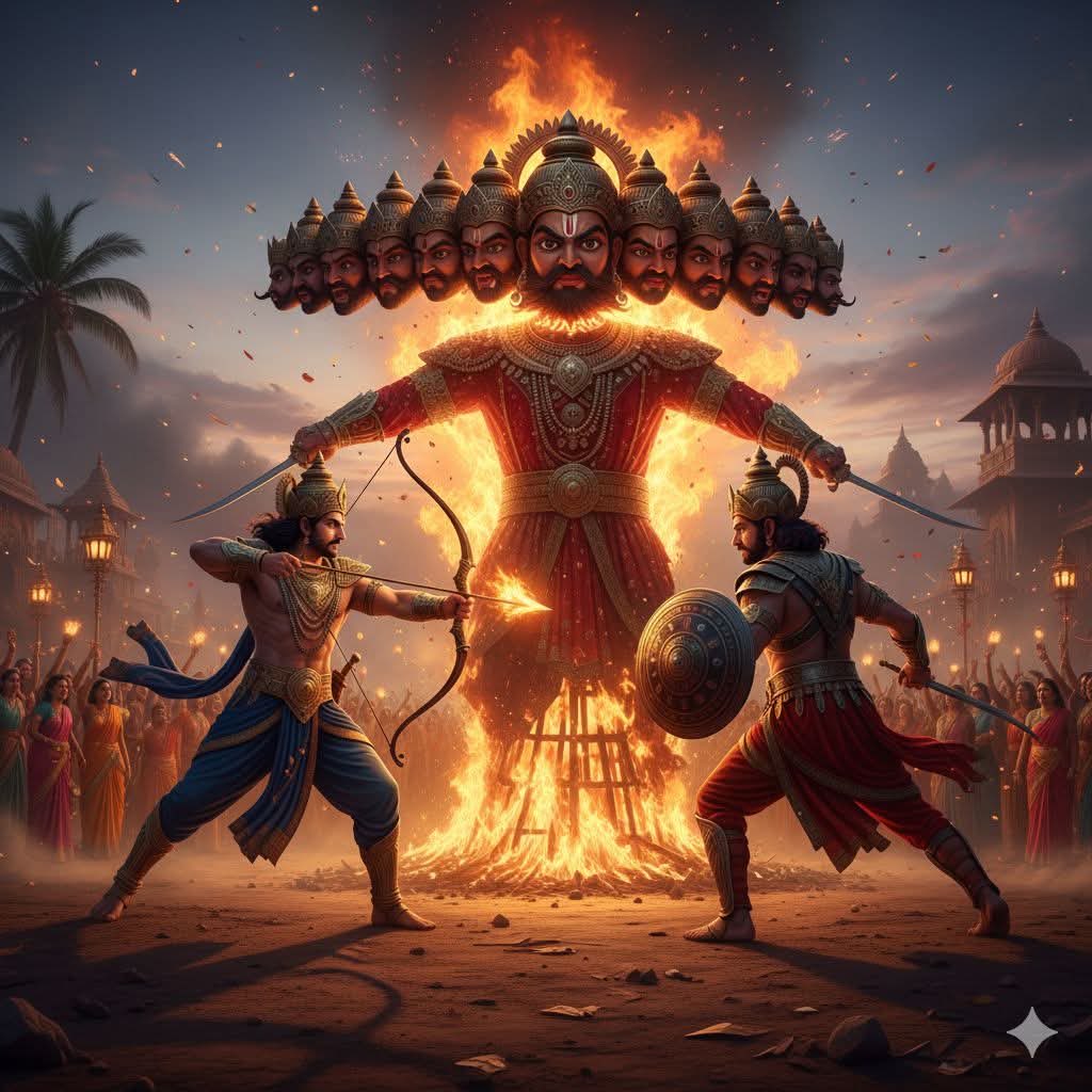 Tsering_gaphel's tweet image. Happy Deshra to everyone around the world who celebrates! 
This festival reminds us that no matter how strong or powerful evil may seem, it will always come to an end.
#Dussehra2025 #Dusshera