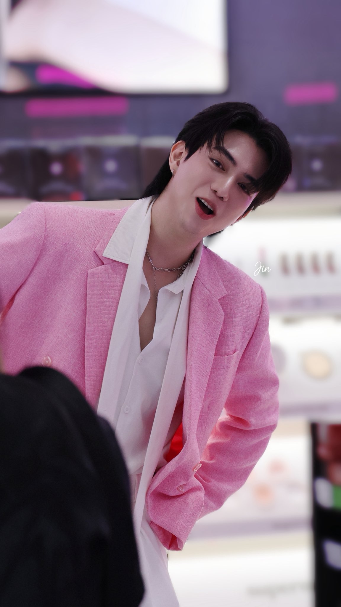 jin♡ 4K]180527 Aladin fansign Jin - PART 2 Talking & Handsome
