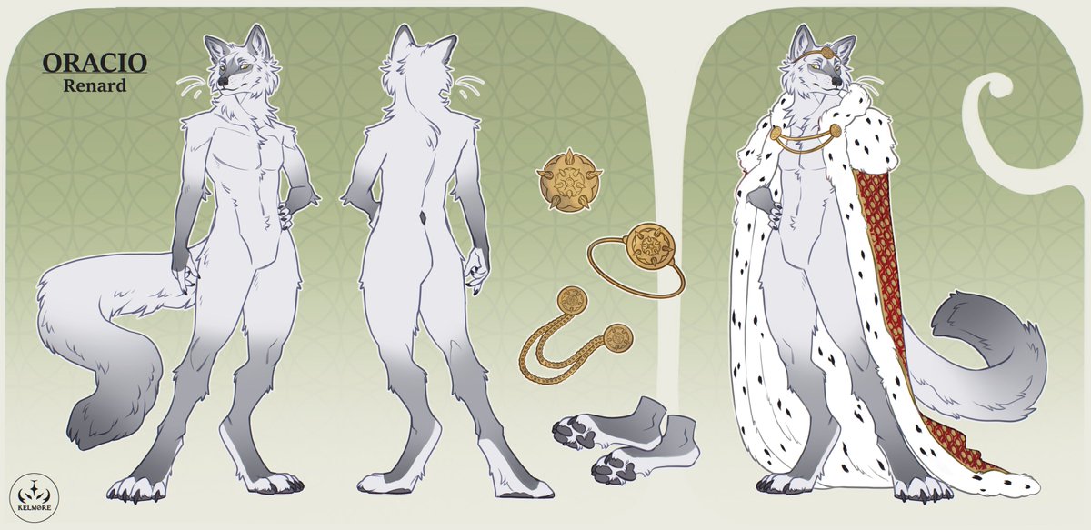 Jolie reference sheet pour sa majesté ! 👑