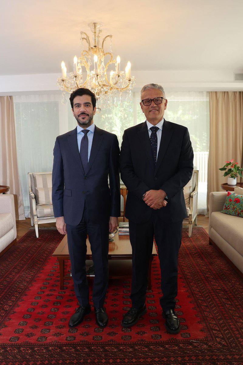 L’Ambassadeur Abdulrahman Aldawood a effectué une visite de courtoisie à S.Exc l’Ambassadeur Mohamed NEGM, Ambassadeur de la République arabe d’Egypte auprès de la Confédération suisse.