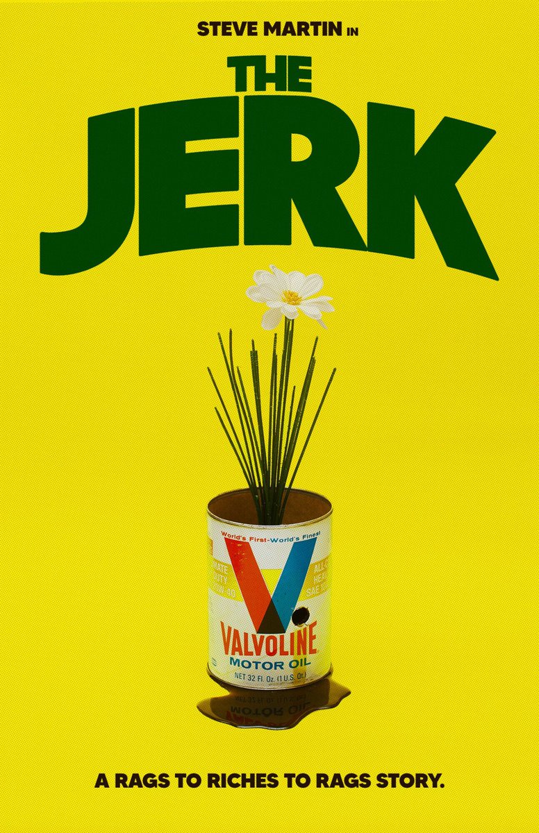 PosterSpy's tweet image. The Jerk by PRO Member Anderson Grimm

#TheJerk