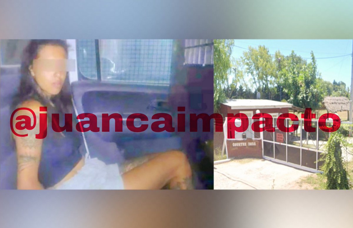juancaimpacto's tweet photo. ABUSADORA detenida en el Country RODA (Escobar) Tiene 25 años y abusó sexualmente de un vecinito de 11, mientras éste se hallaba solo en la casa. Vecinos dicen que 'les ofrecía dinero a los menores del barrio'. Se investiga si hay más víctimas. #Abusadora #Policiales #Escobar https://t.co/YxttyAo4yg