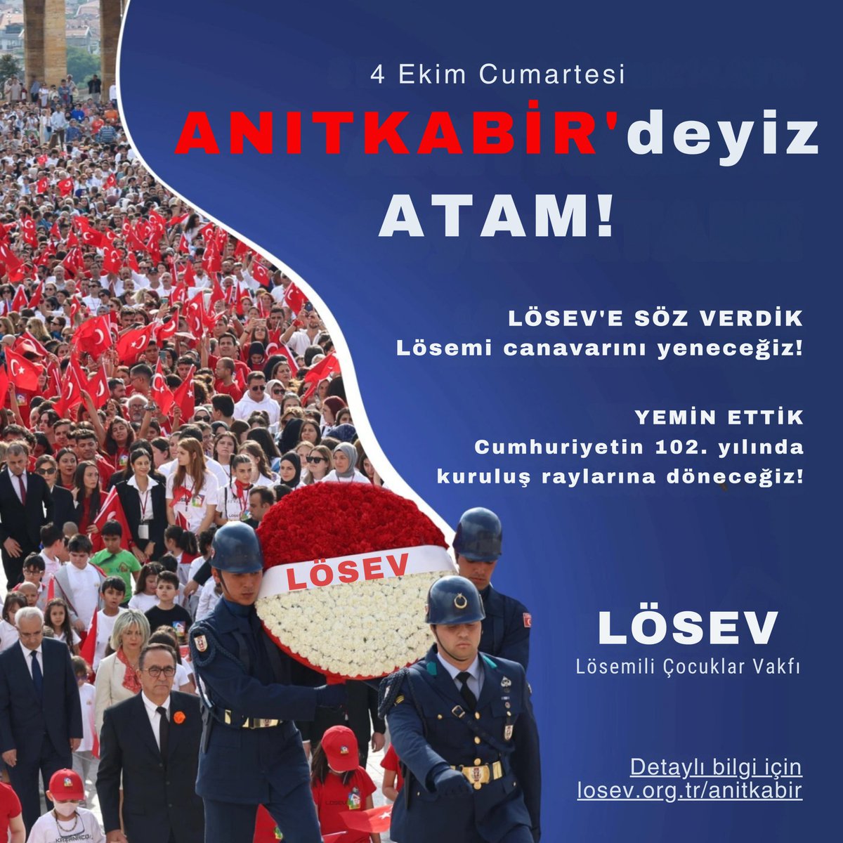 tugbaisliyenn's tweet photo. #4EkimdeLÖSEVleAnıtkabirde https://t.co/CjKYZoSF5u