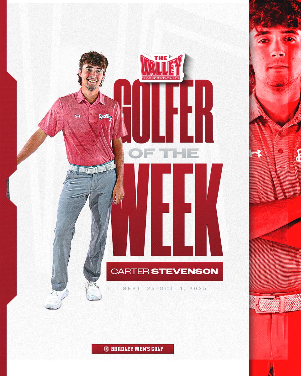 Bradley Men's Golf tweet media