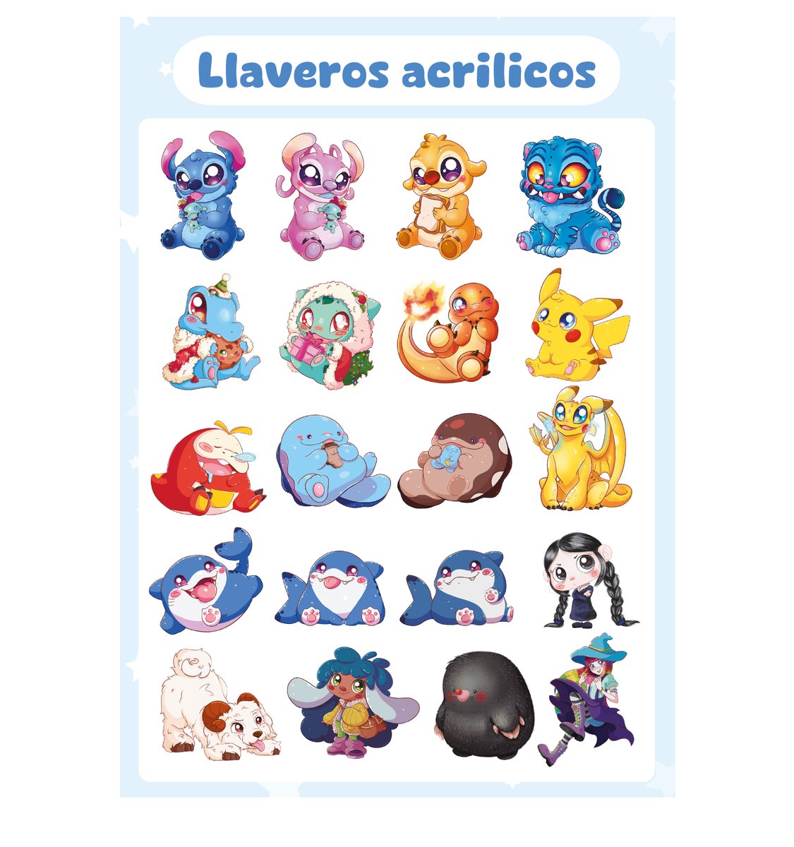 ShayminaDesigns's tweet photo. @JW_Arte ¡Hola! Soy Shaymina Designs y estaré en el stand NC 23 este sábado en la Japan Weekend de Bilbao. 
En mi stand encontrarás prints y productos de Pokémon, Disney, K-Pop Demon Hunters y muchos más! También encontrarás mis personajes propios ! #japanweekendbilbao https://t.co/2dHnVbOGHN