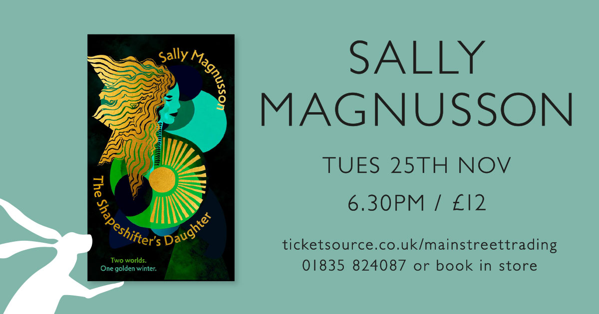 Bestselling author, broadcaster and journalist, Sally Magnusson will be at Mainstreet on Tues 25th November - mailchi.mp/mainstreetbook…