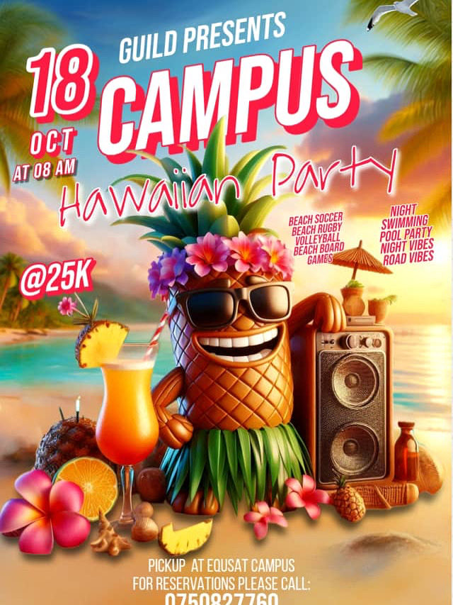Hawaiian party loading… 18th Oct 🌴