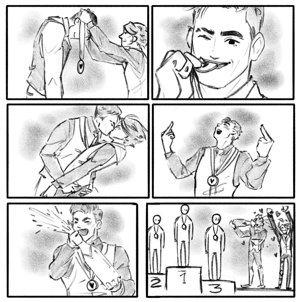 Грант на Хекс-врата, конечно, не выиграли, но зато выиграли кое-что другое — совсем как эти ребята.

Нас — с эпичным 4-м местом, а у них уже все есть 🙌🏻✨

За заключительный арт сезона и лучшую джейвикизацию классики целуем <a href="/amphisbaina/">терновый юнец</a>