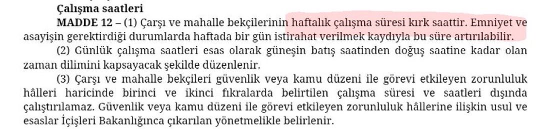 Sayın TBMM üyeleri,

2020 yılında Emniyet personeli olan Bekçileri haftalık çalışma süresi 40 saattir dediniz. Doğru olanı yaptınız.

Şimdi de aynı şekilde Polisin haftalık çalışma süresi 40 saattir. Kanunu bekliyoruz.

 #PolisMecliseSesleniyor