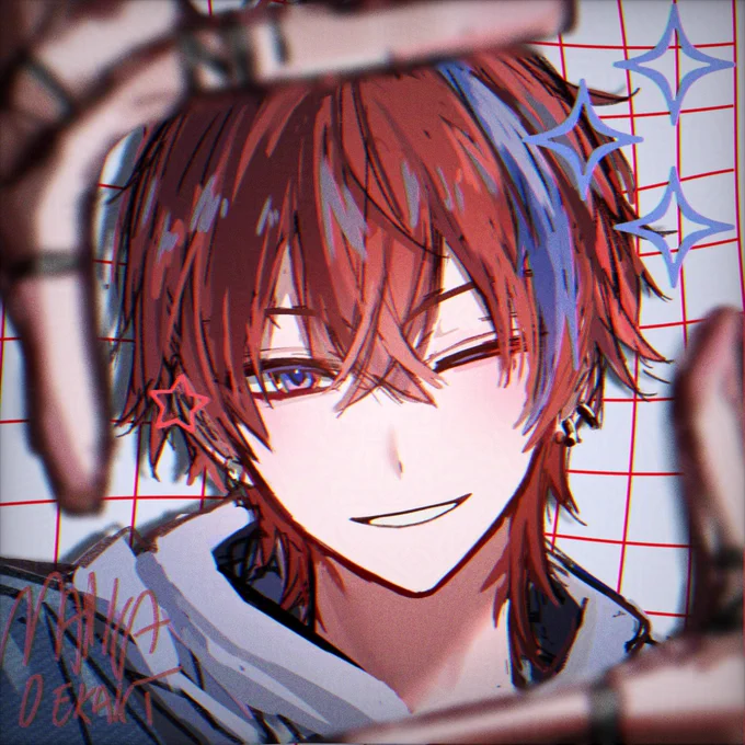 1人目 #破紅蒼磨を描くぜ今日は