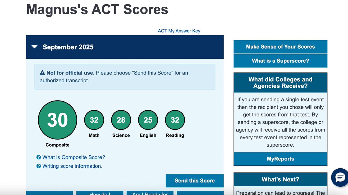 Just got my ACT score back, lots of hard work glad to see it pay off 
#hitthebooks #scholarathlete
<a href="/Coachcash_/">Cassius D. Pierce Jr.</a> <a href="/MiraCostaFB/">Mira Costa Football</a> <a href="/latsondheimer/">eric sondheimer</a> <a href="/DamianCalhoun/">Damian Calhoun</a>