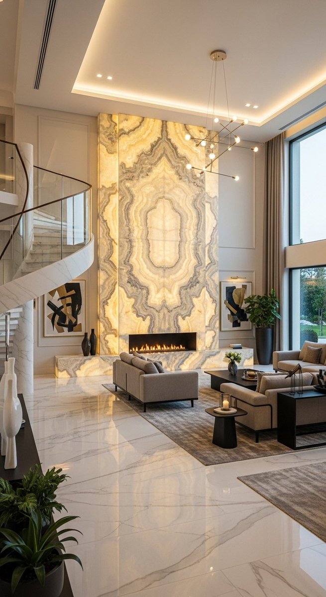 Onyex marble design #luxury #interiordesign