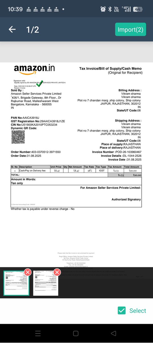 Vickykaushik1's tweet photo. @amazonIN main ne amazon se bete ke birthday par video game purchase Kiya tha jab game delivered huaa toh usme se kuch part missing the mai ne return lagaya with exchange par amazon se koi positive answer nhi mila mere bete ka birthday gift west gya iska pura responsibilty amazon https://t.co/MevRvYkXCk
