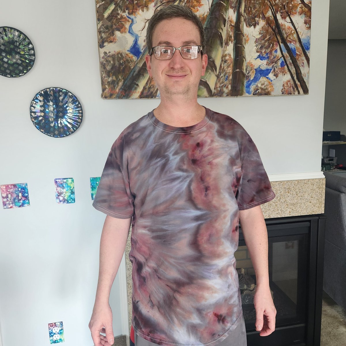 _milh0use's tweet image. Incline Twist. dye: Cherry Smoke by Dharma Trading Co. #tiedye #icedye