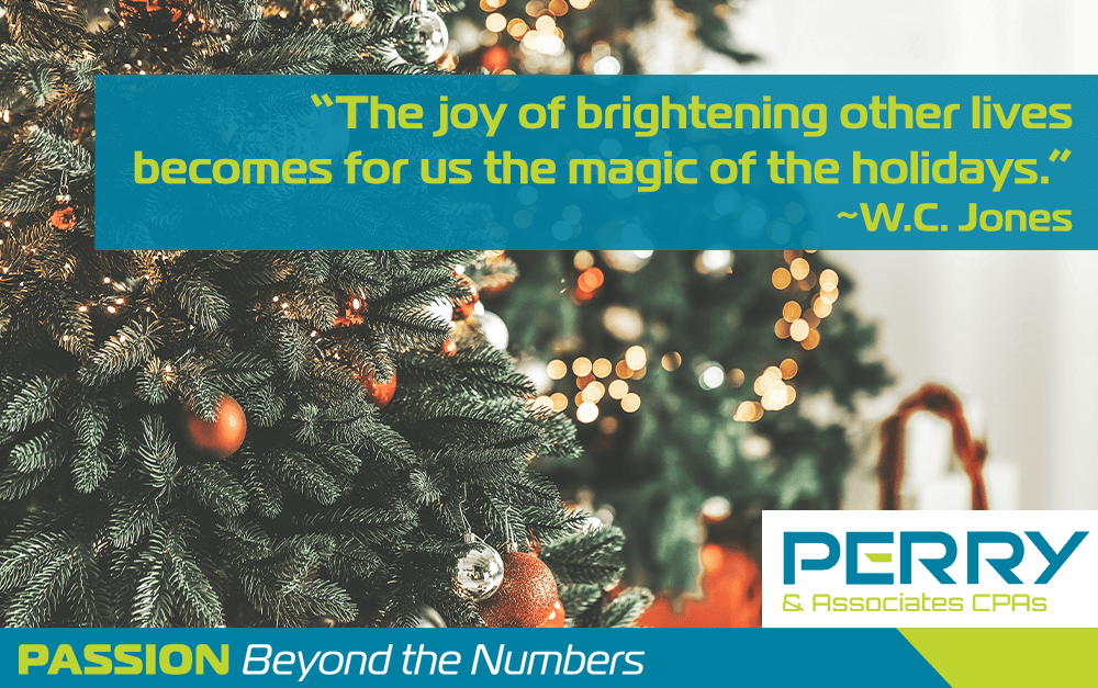 Wishing all our clients, colleagues, and friends a joyful #holiday filled with warmth, laughter, and a little magic. Thank you for trusting us to be your partner in success — here’s to a wonderful holiday season and a prosperous new year!
perrycpas.com
#HappyHolidays