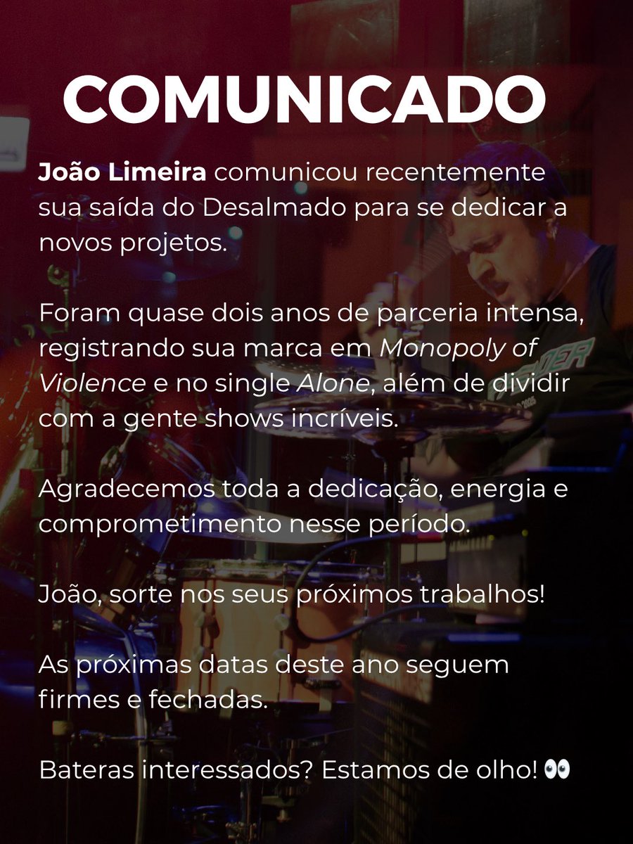 Desalmado tweet media