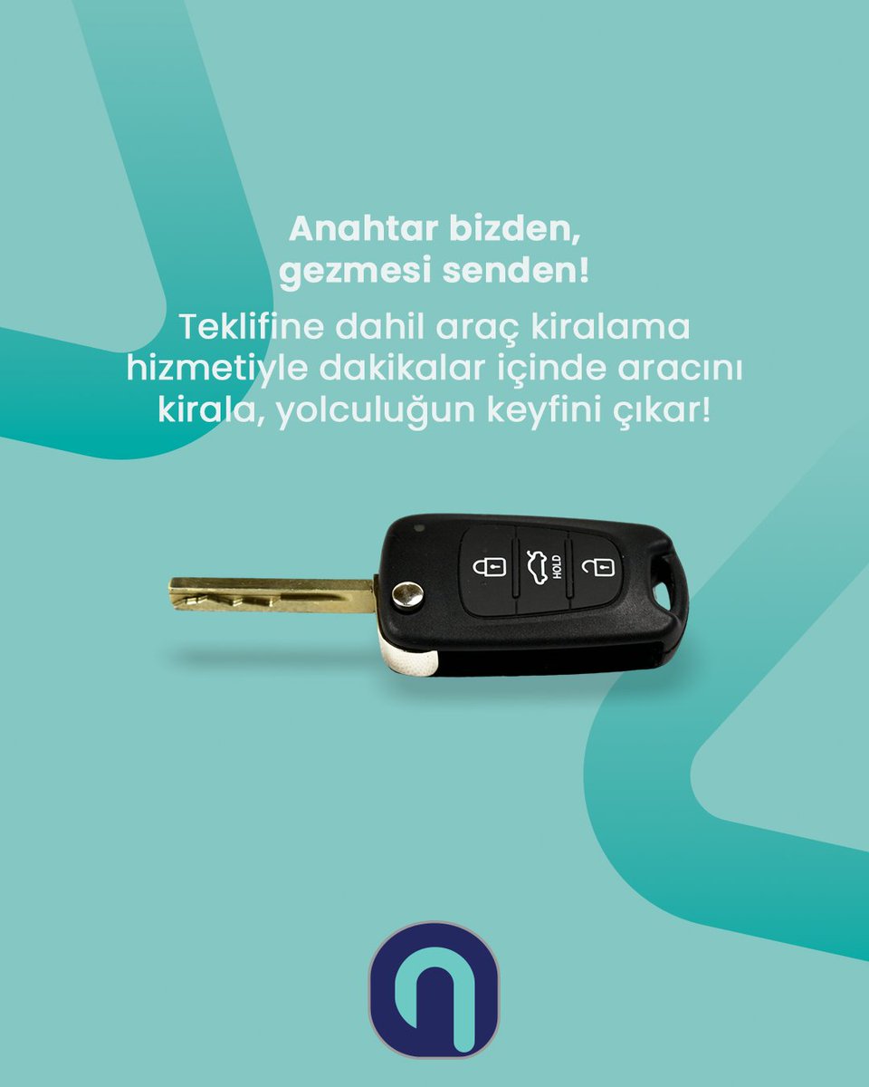 neobooking's tweet photo. Seyahatinde biraz da esneklik arıyorsan teklifindeki araç kiralama hakkını kullanmaya ne dersin? 🚘🔑

#NeoBooking #ŞehiriçiTransfer #HavalimanıTransferi #FastTrack #Lounge #AraçKiralama #UçakBileti https://t.co/5dlX228ieB