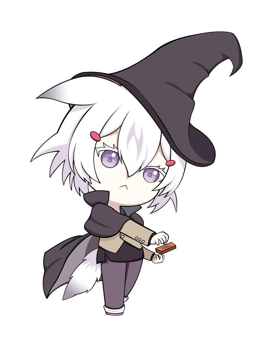 Day 2 of #maeminktober - Fantasy: a chibi wizard with a big hat and a magic brick.
Thankfully had a lot more time today so colouring and shading was possible.