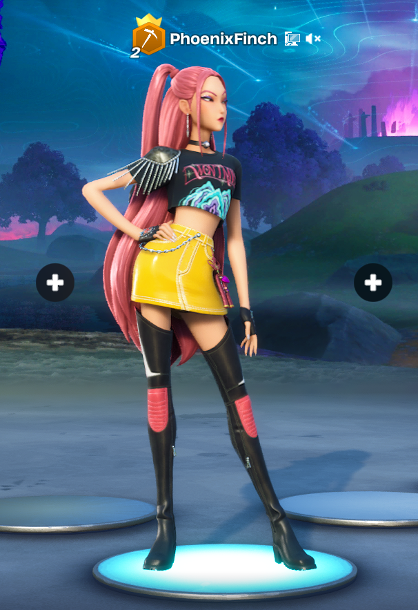 *buys skin then doesn't play the game for months again <3