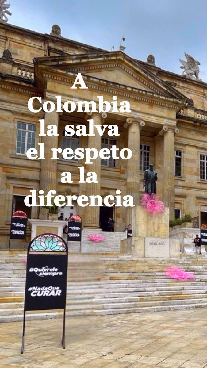 🌸🌈🏳️‍⚧️ El Congreso se vistió de jardín para florecer y exponer los testimonios de sobrevivientes a mal llamadas terapias de conversión.

Si quieres visitar la exposición, escríbenos ✍🏼 un comentario y te contactaremos para agendar tu ingreso al Capitolio 🏛️.

“Un jardín para