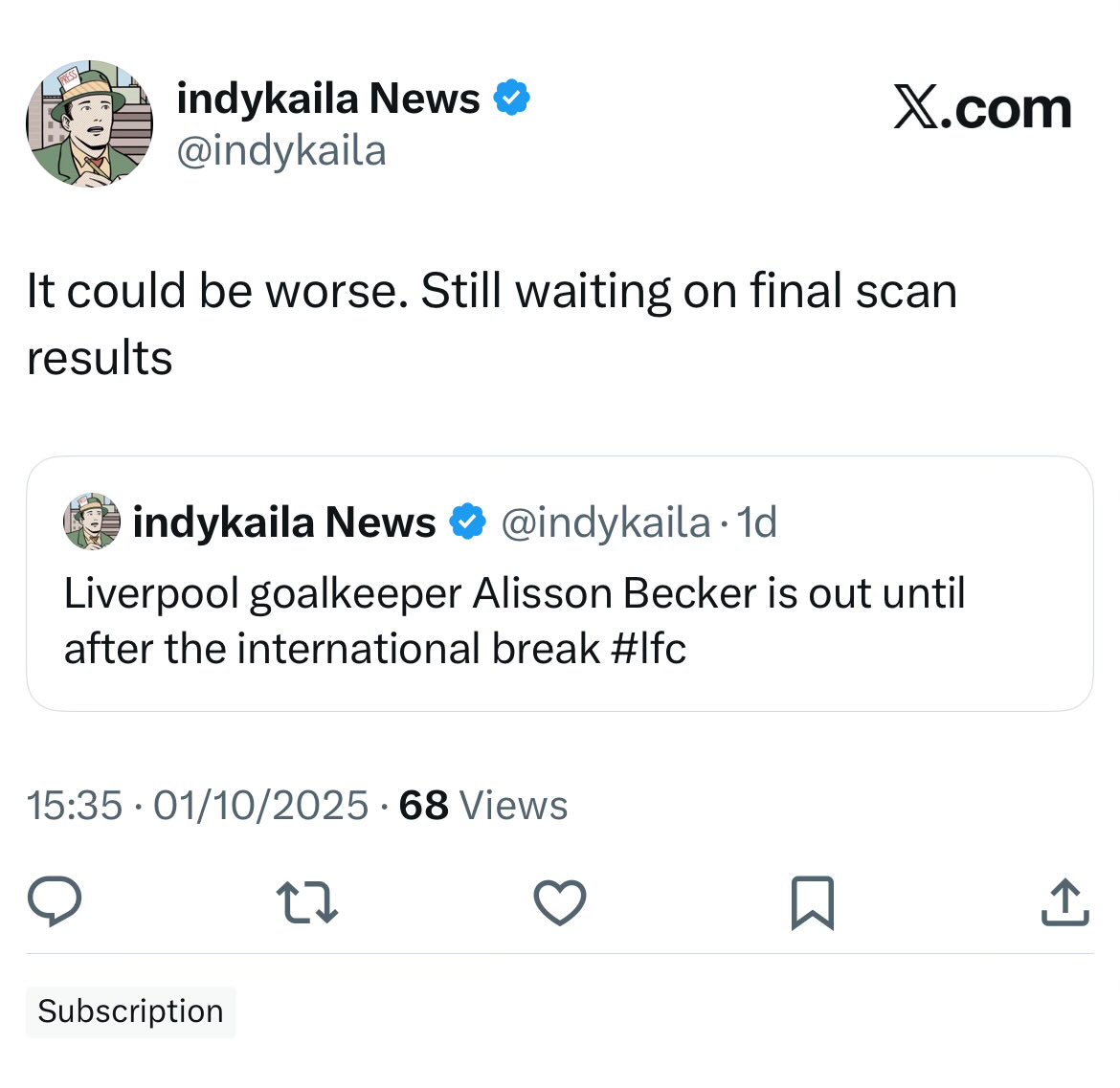 indykaila News tweet media