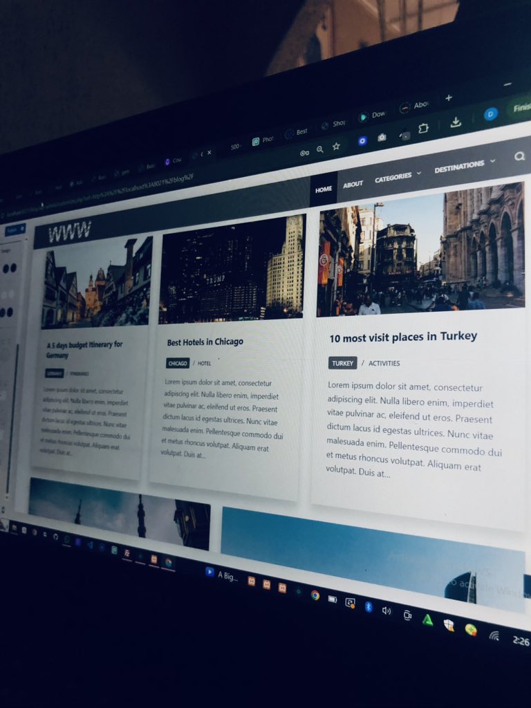 Dorastech's tweet image. Day 42-47 of Web Dev 🚀
Day 11-16 of WordPress 🌐

✅ Built a full blog website
✅ Learned everything about blog posts (create, edit, categories, tags, custom taxonomy)
✅ Understood dynamic vs static pages

Step by step, I’m getting closer! 💡

#WebDevelopment #WordPress #tech